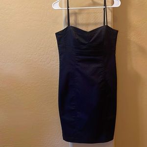 T Alexander Wang black bustier dress